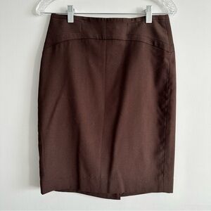 The Limited Brown MIDI Skirt Size 2